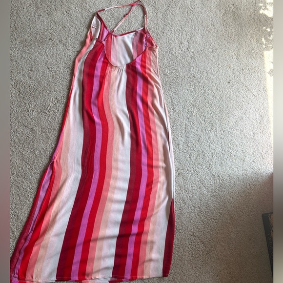 Billabong Wanna Be Around midi beach stripped bohosummer sprint sz size medium - Picture 11 of 16